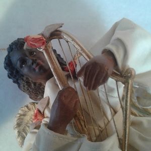 African-American Decorative Angel (black)